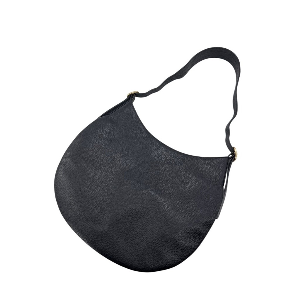 Radley London Kensignton Place Pebble Grain Leather Hobo Bag Black Gold Hardware - Picture 8 of 13